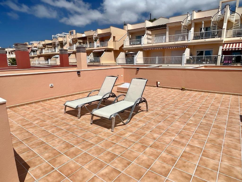Great View Over The Ocean In Apartment Bianca With Wifi And Pool Chayofa Exterior photo