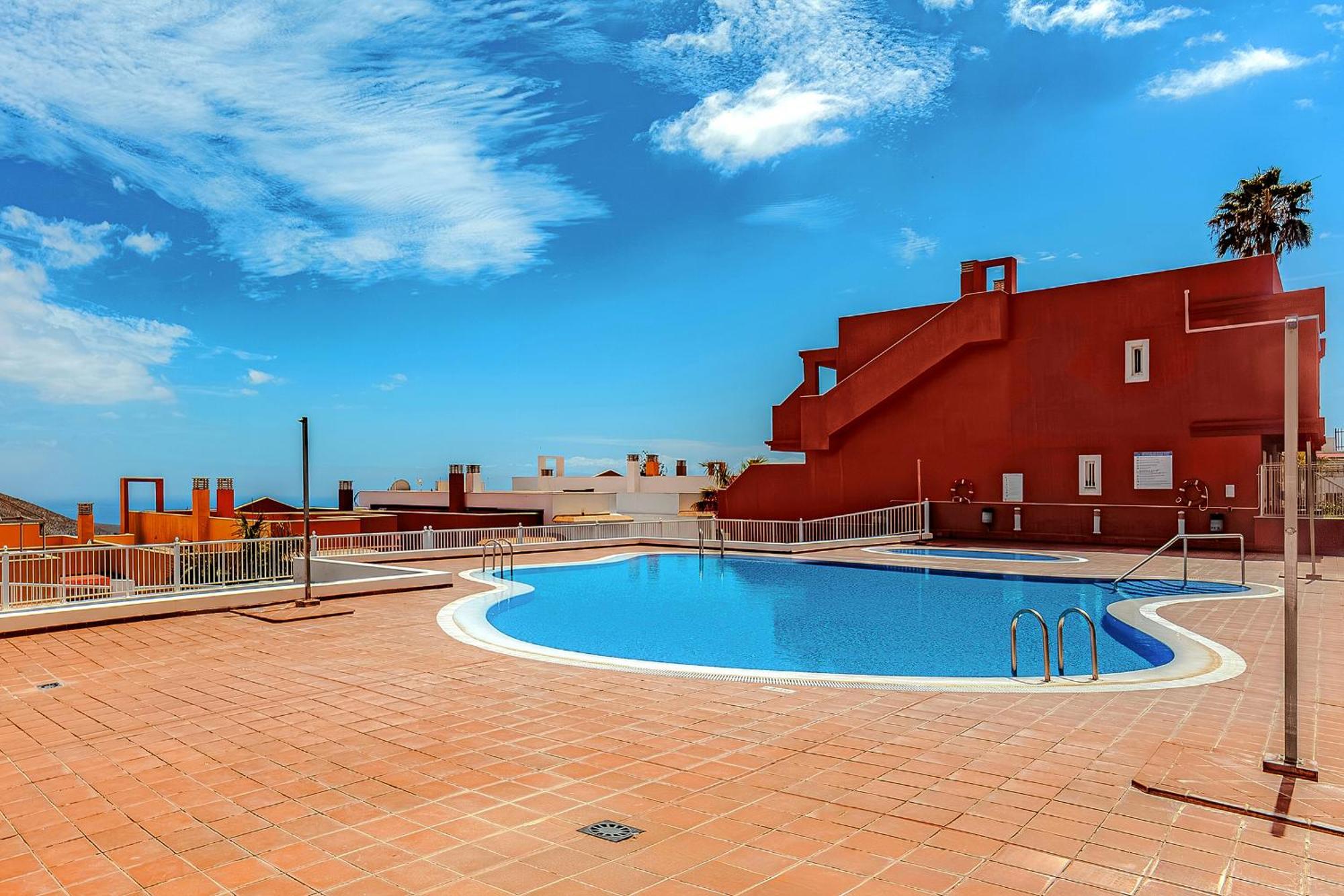 Great View Over The Ocean In Apartment Bianca With Wifi And Pool Chayofa Exterior photo