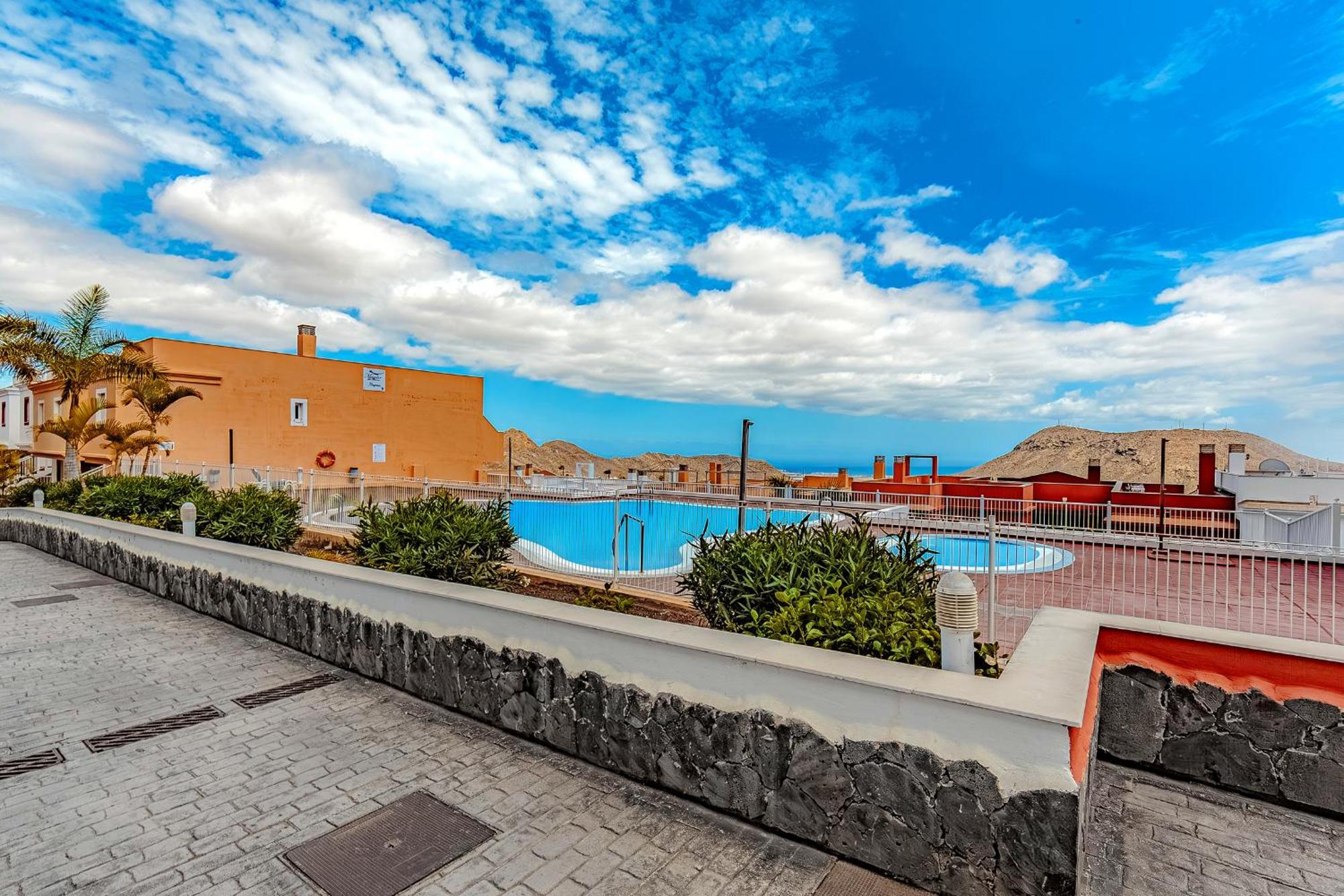 Great View Over The Ocean In Apartment Bianca With Wifi And Pool Chayofa Exterior photo